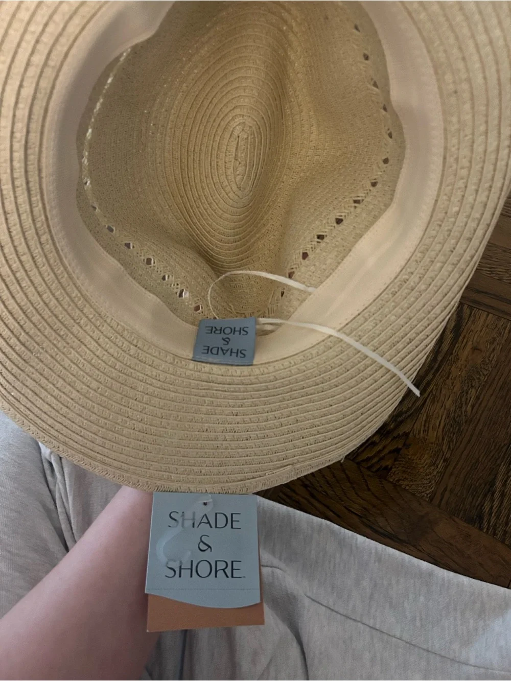 Shade & Shore Natural Straw Sun Hat